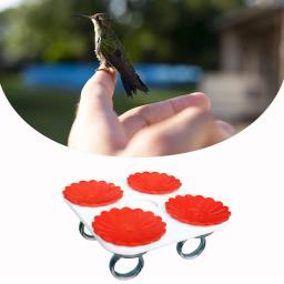 Alimentadores de pássaros coloridos alimentadores de beija-flor forma aves dispositivo de alimentação de água fácil de transportar pássaro mão ferramenta de alimentação para clos - Image 3
