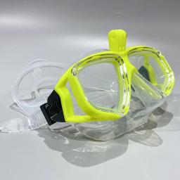 Máscara de mergulho subaquática profissional, óculos de mergulho são adequados para câmera esportiva pequena GoPro, máscara de mergulho totalmente seca - Image 5