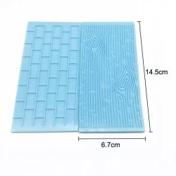 Forma de pedra de casca de árvore 2 tamanhos, ferramenta de confeitaria em relevo para decoração de bolo fondant, faça você mesmo, moldes para bolo - Image 4