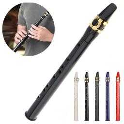 8 buracos mini bolso sax portátil alto bocal pequeno saxofone instrumentos de sopro acessórios musicais com bolsa transporte - Image 1