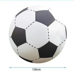 Bola de praia inflável gigante para adultos e crianças, balões de água, voleibol, futebol, festa ao ar livre, brinquedos infantis, 60cm, 80cm, 130cm, 150cm - Image 6