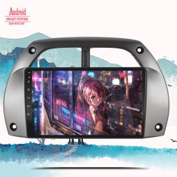 Rádio do carro Android 13 com navegação GPS, leitor multimídia, 2Din DVD, gravador de fita, Toyota RAV4, RAV 4, 2001, 2002, 2003, 2004, 2005, 2006 - Image 2