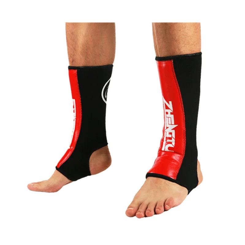 ZHENGTU-MMA Canela de Boxe para Homens e Mulheres, Suporte Tornozelo, Equipamento Kickboxing, Protetores de Karatê, Legging Sanda e Muay Thai, 1 Par - Image 1
