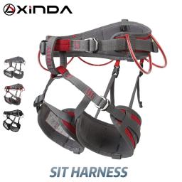 Xinda camping meia cinto de segurança escalada ao ar livre expandir o treinamento meio corpo arnês suprimentos de proteção equipamentos de sobrevivência - Image 1