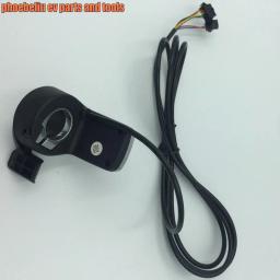 Display lcd 124 com polegar shifter + bldc controlador 24v36v48v250w350w salão sensor de freio elétrico scooter bicicleta mtb diy parte - Image 2
