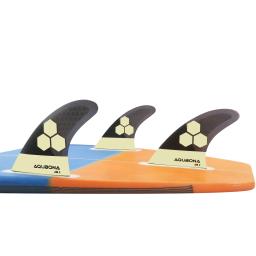 Quilhas de fibra de vidro para prancha de surf, quilhas duplas de cavidade ii am para prancha de surf com saco de aletas, parafusos e chave de aleta (conjuntos pequenos, médios e grandes) - Image 2