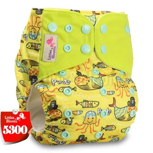 -Fralda de pano reutilizável, Fralda lavável, Fralda Real Pocket, Inserção de bebê, Ecológica, Ajustável, Fit 0 a 2 anos, 3 a 15kg, 2024 - Image 1