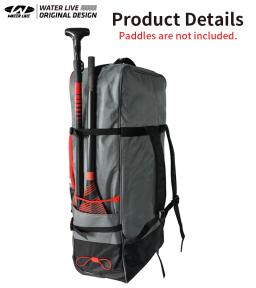 Água ao vivo surf pá mochila portátil polia de grande capacidade mochila esportes aquáticos saco com zíper ultraleve saco à prova dultralight água - Image 4