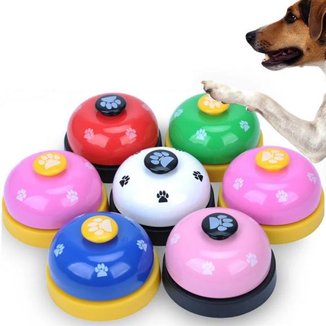 Sino interativo para treinamento de cães e gatos - Brinquedo estimulante para adestramento de bichinhos