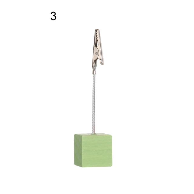 Clipes Quadrados para Decoração de Mesa - Prendedores de Fotos e Mensagens, 1 Peça Funcional e Elegante