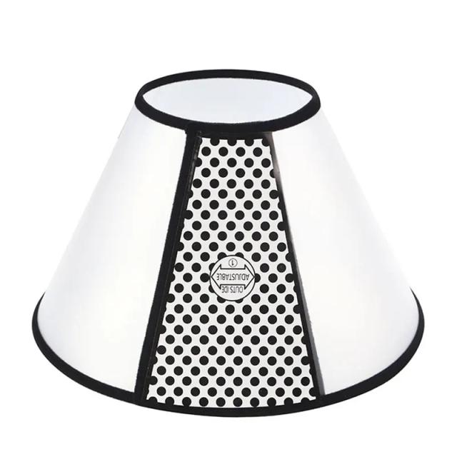 Colarinho Elizabetano Transparente para Cães e Gatos: Cone Inteligente para Proteção e Cura de Feridas Anti-Mordida