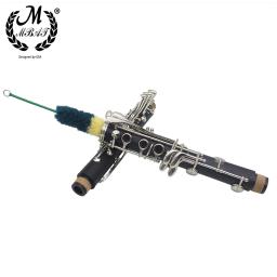 M mbat clarinete escova de alta qualidade woodwind instrumento acessórios fibra macia limpeza interna cotonete ferramentas manutenção música - Image 5