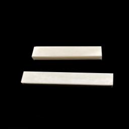 Diy natural osso da guitarra ponte porca sela osso em branco porca artesanal para lp folk guitarra acústica elétrica clássica ukulele - Image 3