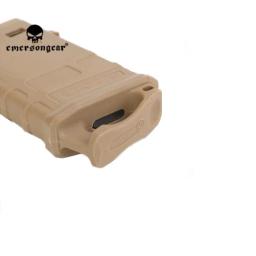 Caça tática m4 revista airsoft mapa estilo mid-cap 30-70rd clipe bk/de - Image 4