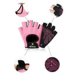 Luva de silicone antiderrapante, esportiva para homens e mulheres, anti-suor, respirável, fitness, esportes ao ar livre, academia - Image 2