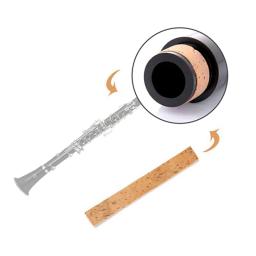 Qualidade 10 conexão do pescoço cortiça e 17 almofadas de instrumentos de sopro & 1 conjunto kit bocal, inclui ligadura + clarinete reed 2.5 - Image 3