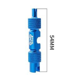 Muqzi mtb bicicleta de estrada schrader presta válvula remoção chave multifuncional válvula pneu instalação chave ferramenta núcleo válvula - Image 3