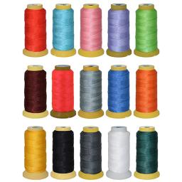 Cabo de náilon multicolorido 0.2/0.5/0.7/1.0/1.2mm linha cabo de nó chinês macrame corda pulseira trançada corda de fio de tricô - Image 6