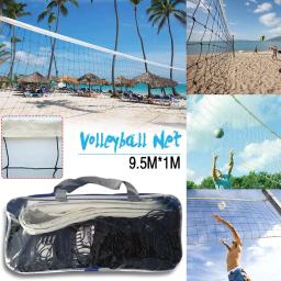Rede portátil do badminton e do voleibol, interno ou exterior para a praia, exercício de treinamento, 9.5x1m, 1Pc - Image 5