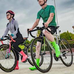 Unissex impermeável à prova de vento capa de sapato de bicicleta baixo vento aerodinâmica ciclismo bloqueio sapato cobre bicicleta de estrada overshoes para chuvoso ou tt - Image 2