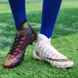 Hniadia futebol sapatos mesmos que messi alta qualidade botas assassino chuteira campo fg/tf tacos de futebol formação - Image 6