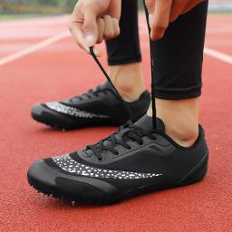 Tênis de pista para homens e mulheres, tênis Spikes, atleta, corrida, treinamento, leve, partida de corrida, sapatos esportivos Spike, plus size, 36-45 - Image 6