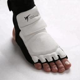 WT-Taekwondo PU couro pé guarda meia para adultos e crianças, Sparring Karate tornozelo protetor, equipamento de boxe, artes marciais meia, novo - Image 4
