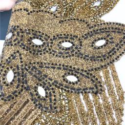 Cristais de strass para enfeite, roupa com desenho de strass dourado em forma de abacaxi - Image 5
