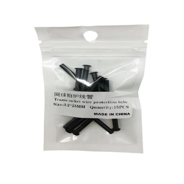 Conjunto de 15 Peças de Grommets para Raquete de Tênis - Ferramentas de Substituição e Proteção de Cordas