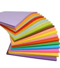 Papel Colorido A4 para Origami - 1000 Peças 210x297mm para Artesanato Infantil e Scrapbooking
