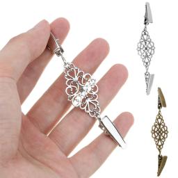 Retro Cardigan Clip Fixadores para Roupas, Prendedores de roupa, Cachecol Clip Brooch, Sliver Pin Buckle, Clip Holder, Mulheres Vestido Jóias - Image 1