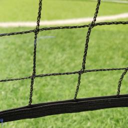 la red de tenis al aire libre portátil del bádminton de la red de entrenamiento de tenis profesional estándar para los deportes de voleibol de malla sin marco - Image 4