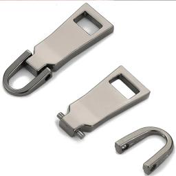 Puxadores de zíper destacáveis 8 #5 #3 # cabeça de zíper para mochila casaco guia zíper sliders cabeça zip reparação kits diy costura acessórios - Image 4