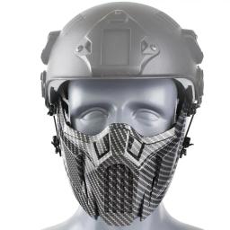 Máscaras faciais táticas de paintball para adultos e crianças, respirador, máscara, proteção, militar, airsoft, cosplay, tiro, caça - Image 5
