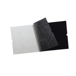 Preto tecido feltro com cola auto-adesiva, carro Wrap Raspador, Feltro substituição padrão, peças de reposição, 5cm de largura, 1m rolo - Image 3