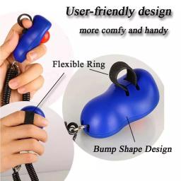 Animal de estimação gato cão treinamento clicker com dedo loop pulseira de pulso humanizado científico profissional design pet conjunto de ferramentas - Image 5