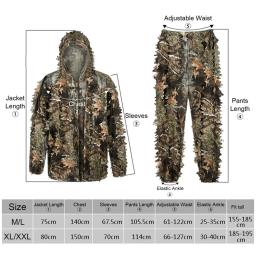 Roupas de Caça Camufladas de Sniper, Roupas de Campo para Homens com Forro de Fleece, Corta-vento Impermeável para Caminhadas, Softshell - Image 6