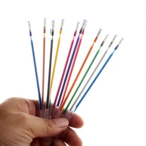 Canetas Géis Coloridas com Glitter para Desenho, Pintura e Artesanato - Disponíveis em 2, 24, 36 e 48 Cores
