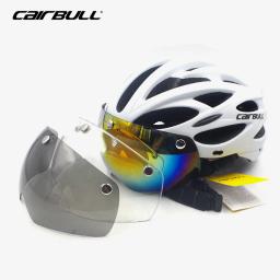 Capacete de ciclismo com luz LED para homens e mulheres, estrada, MTB, mountain bike, bicicleta, viseira, acessórios de bicicleta, 54-62cm - Image 3