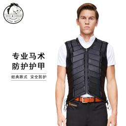 Unisex equitação ao ar livre eva colete proteger equitação segurança equestre colete equestre corpo protetor de segurança equitação equipmenten - Image 2