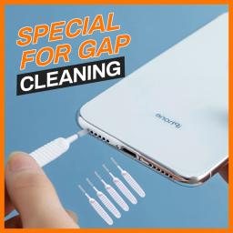 10/20 pces cabeça de chuveiro escova de limpeza de lavagem anti-entupimento pequena escova poros gap escova de limpeza para cozinha banheiro telefone buraco - Image 3