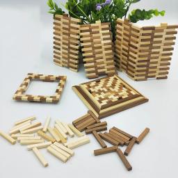 Varas de bambu redondas e quadradas multi-tamanho, materiais de construção artesanais, artesanato DIY, 30cm de comprimento, 50pcs - Image 4