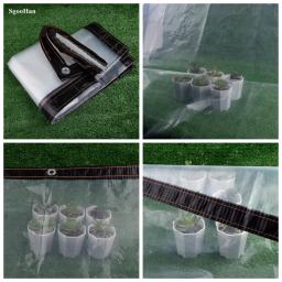 Plástico transparente PE filme impermeável pano, encerado jardim varanda estufa planta suculenta, manter quente, pano impermeável, 0.1mm - Image 5
