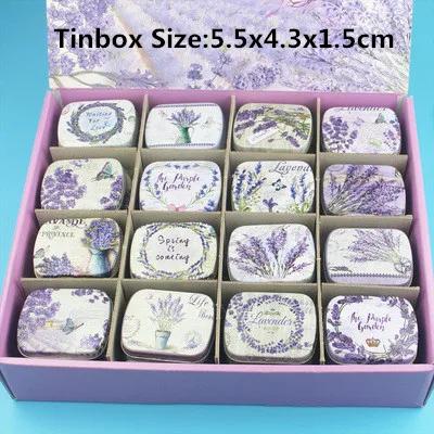 Conjunto de 12 Mini Caixas de Lata para Armazenamento de Doces, Jóias e Colecionáveis