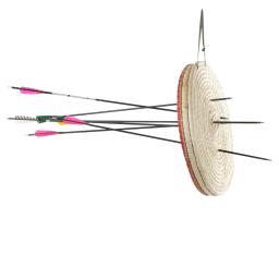 Toparchery od 50cm 2 camada palha tiro com grama alvo 4cm grosso tradicional artesanal arco flecha tiro alvo espessura 2cm 4cm - Image 4