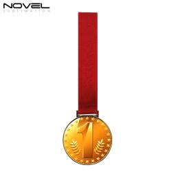 Medalha de ouro de metal em branco de sublimação de impressão personalizada - Image 2
