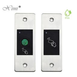 F99 S99 metal biométrico impressão digital RFID cartão autônomo porta acesso sistema de controle, impermeável, uso ao ar livre, incorporado, novo - Image 1