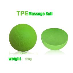 Tpe massagem bola para as costas e braço, lacrosse muscular, ginásio, fitness, yoga, músculo, alívio do estresse, ferramentas - Image 5