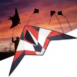 Armadura kite ao ar livre voando brinquedos para crianças cauda longa poliéster pipas com barra de controle e 30m linha m4g4 - Image 6