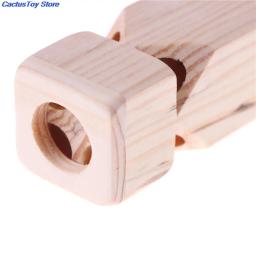 Apito criativo de madeira para trem, apito de trem a vapor de madeira, apito de brinquedo, queima de aviso sonoro a vapor, 1 peça - Image 5